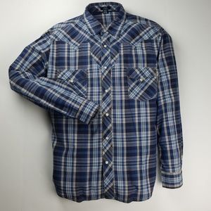 Arizona Jeans Company Long Sleeve Western Shirt